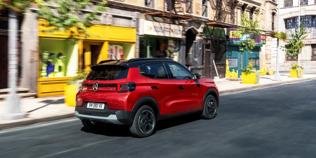 Citröen ë-C3 Trasera