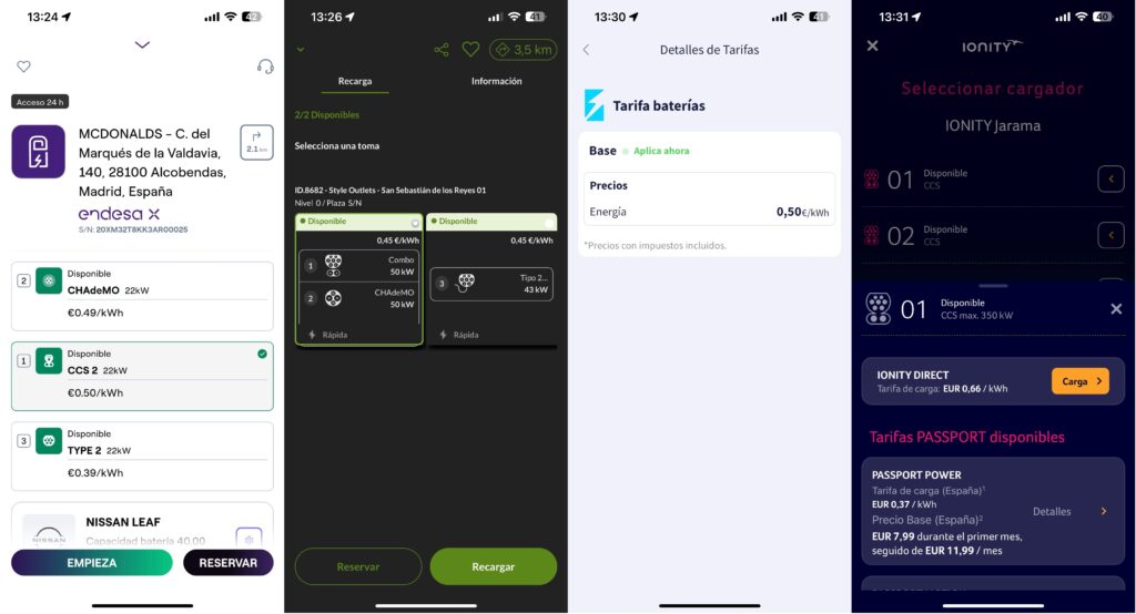 Coste carga pública